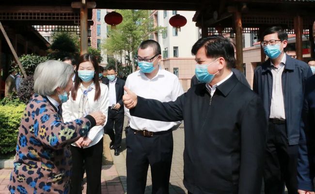 國家民政部李紀恒部長一行蒞臨福州市國德老年康養中心視察(圖6) 國家民政部李紀恒部長一行蒞臨福州市國德老年康養中心視察(圖6)